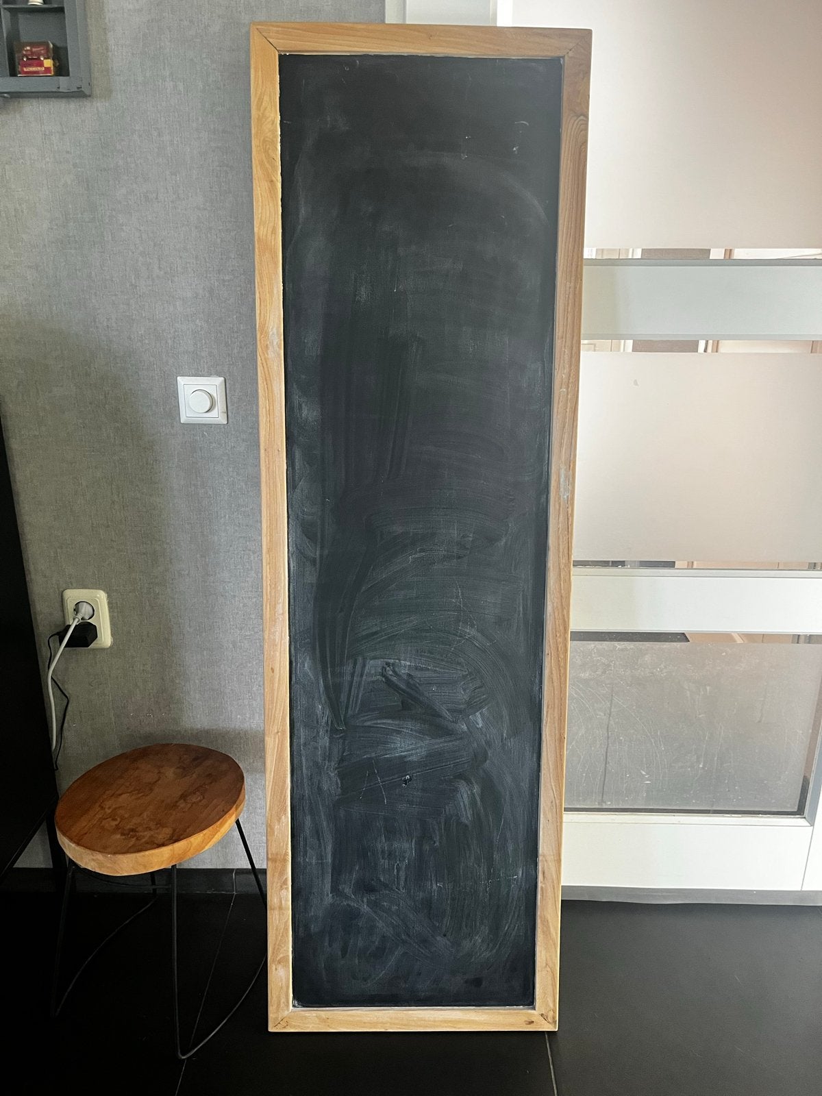 School bord, Diversen, Schoolborden, Ophalen, Gebruikt, Krijtbord