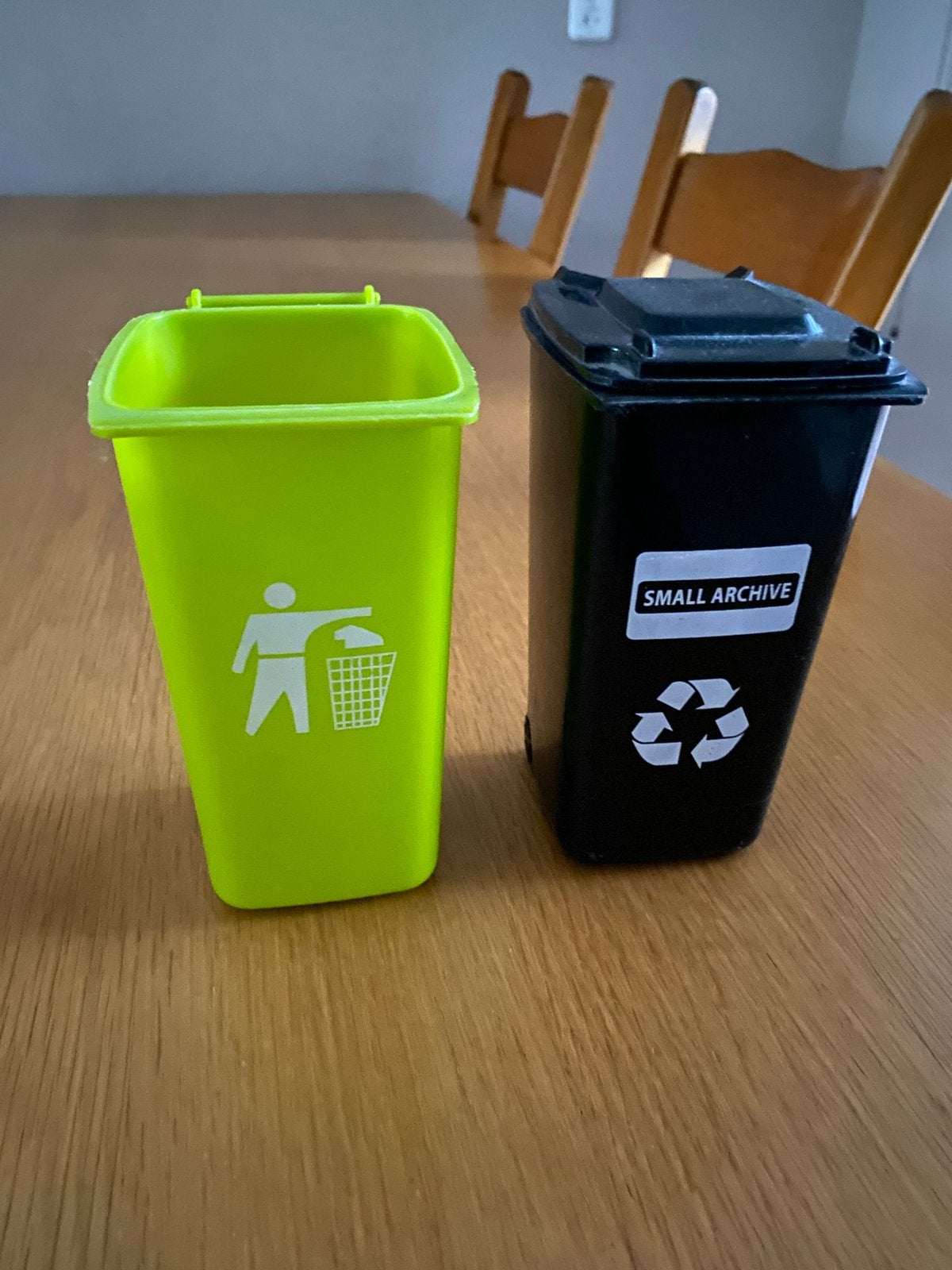 2 minicontainers voor op het bureau, Diversen, Ophalen of Verzenden