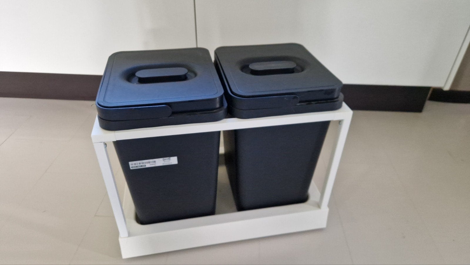 hallbar Ikea vuilsorteersysteem, Ophalen, IKEA, Kunststof, Meerkleurig