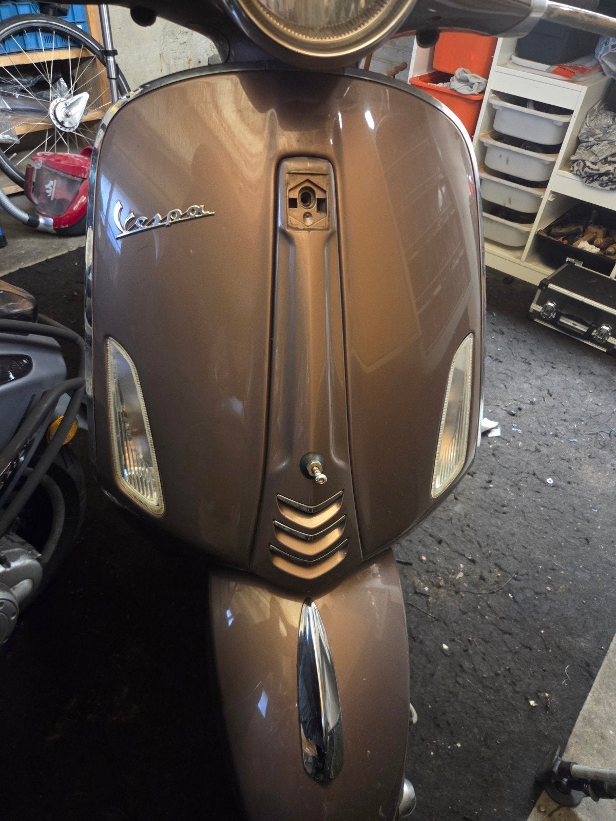 Vespa Primavera Frame 2015 Schade met kenteken., Ophalen, Gebruikt, Frame, Vespa
