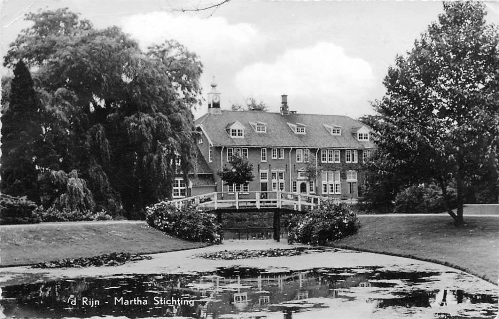 381-106-021 Alphen aan de Rijn Martha Stichting, Verzenden, Voor 1920, Zuid-Holland