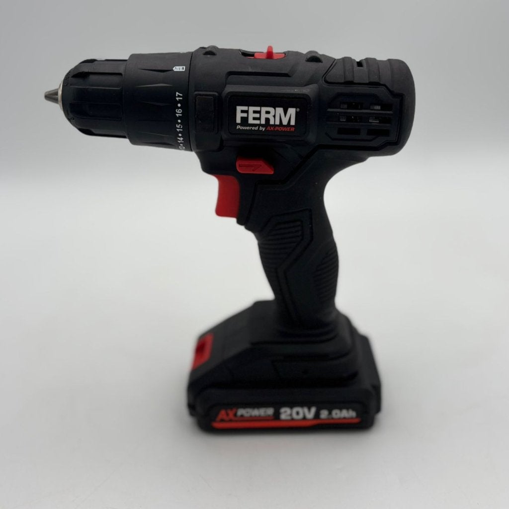 FERM 20V Accu boormachine met lader - Nieuw zonder doos, Ferm, Nieuw, Support@ferm.com, Ferm B.V., Merwehaven 23, 
2984 AG Ridderkerk
Netherlands