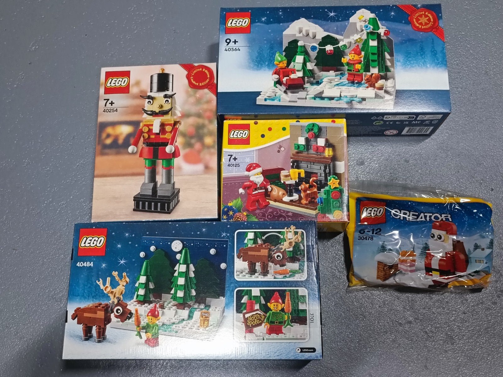 Nieuwe en Sealed LEGO Kerst Sets - Diverse Modellen, Ongeopend/sealed, Overige thema's, Lego, Nieuw