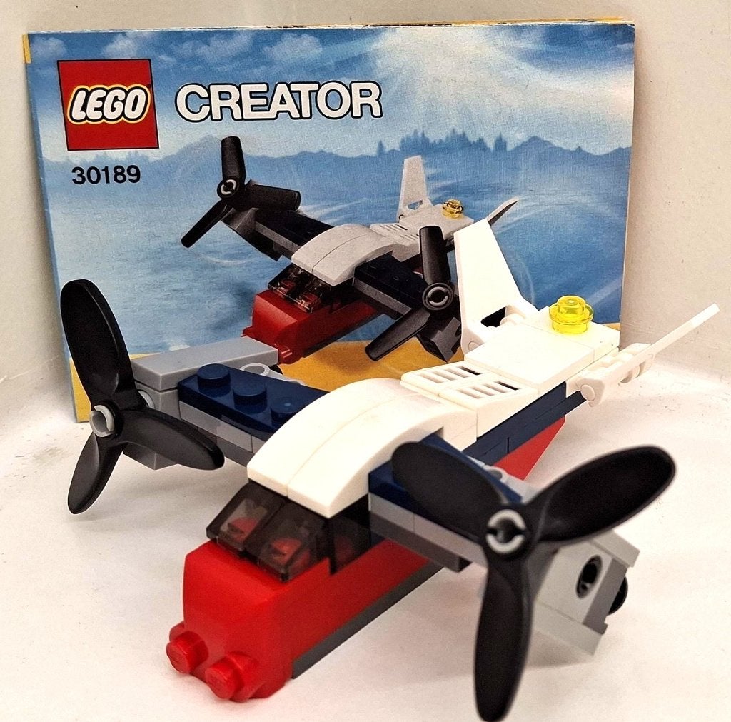 Lego Creator 30189 transportvliegtuig, Lego, Ophalen of Verzenden, Zo goed als nieuw, Compleet