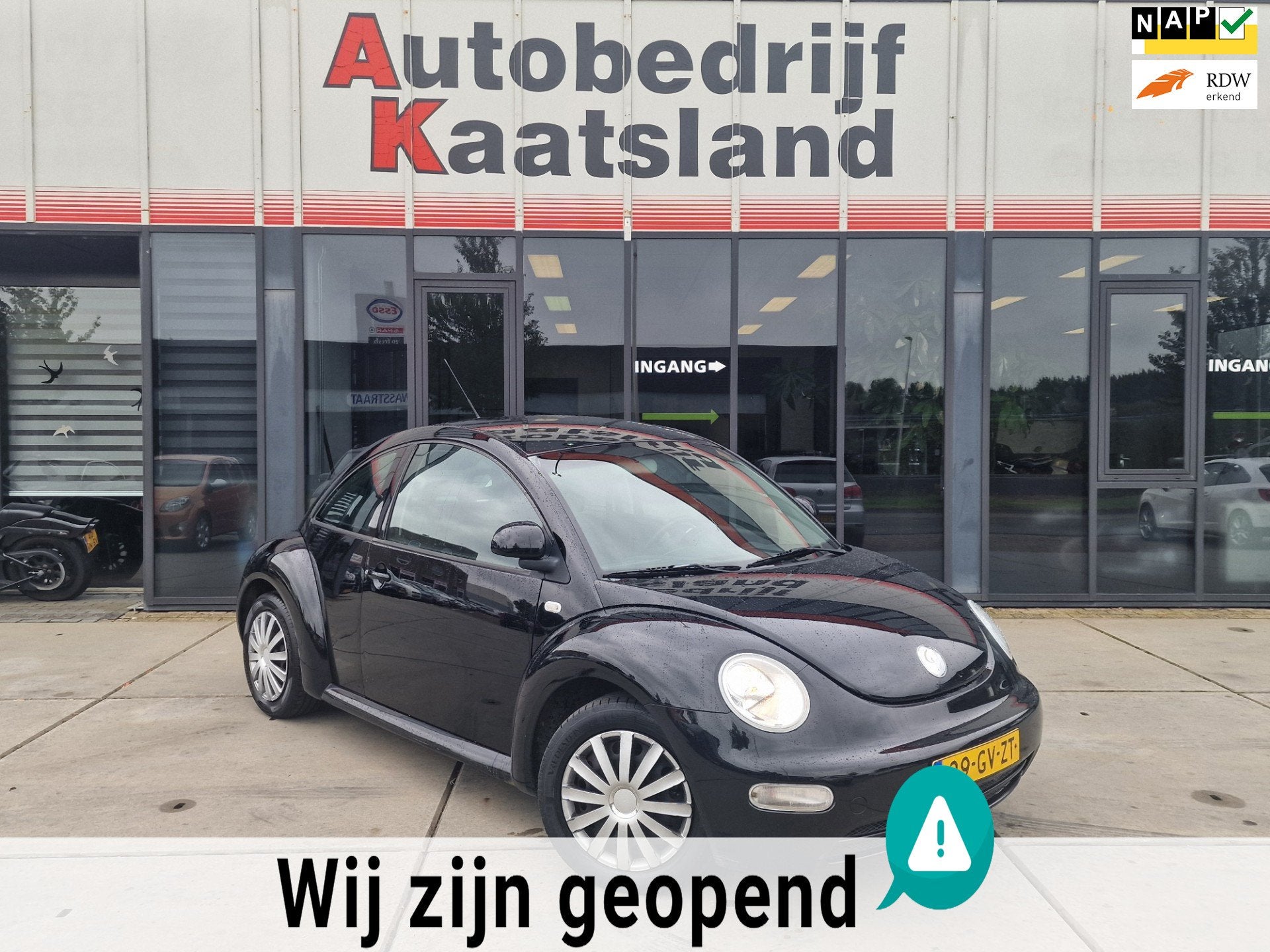 Volkswagen New Beetle 2.0 Highline - Airco - Electr Ramen -, Voorwielaandrijving, Gebruikt, 4 cilinders, 1984 cc