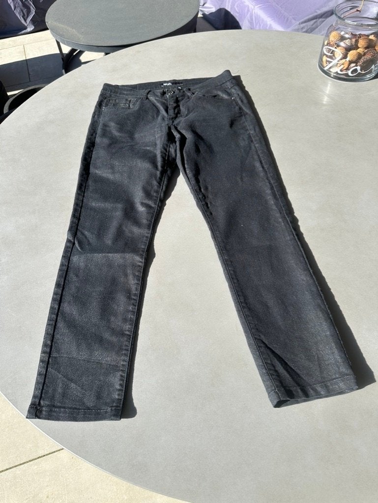 Zwarte Angels skinny broek, maat 40, Kleding | Dames, Maat 38/40 (M), Verzenden, Zwart, Zo goed als nieuw