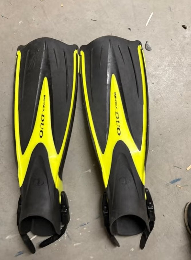Flippers Tusa Imprex Duo - Maat L - Vinnen - Nieuw, Watersport en Boten, Duiken, Ophalen, Nieuw, Zwem- of Duikvliezen