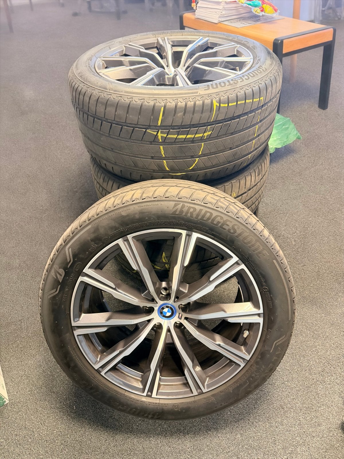 Originele BMW 740M velgen voor BMW X5 G05 of X6 G06, Ophalen, Gebruikt, 275 mm, Banden en Velgen