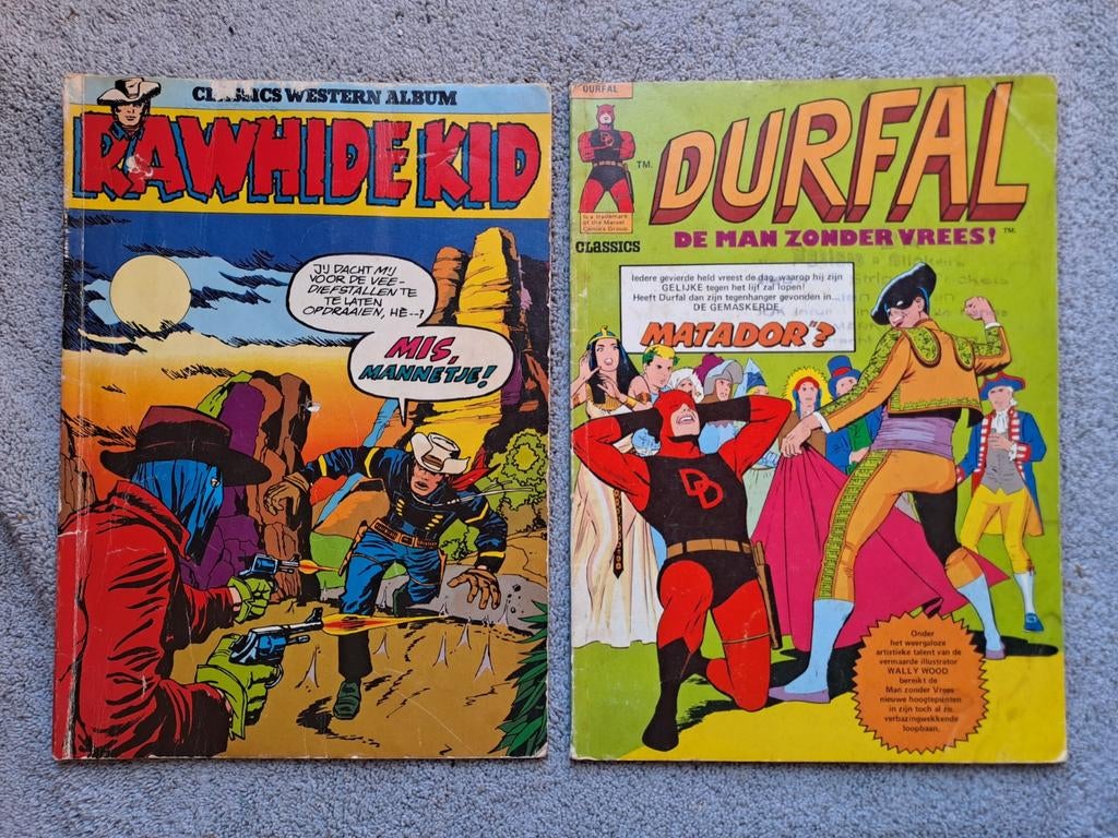 Rawhide Kid & Durfal Classics Western Album Stripboeken, Meerdere stripboeken, Ophalen of Verzenden, Gelezen, Stan Lee, Wally Wood