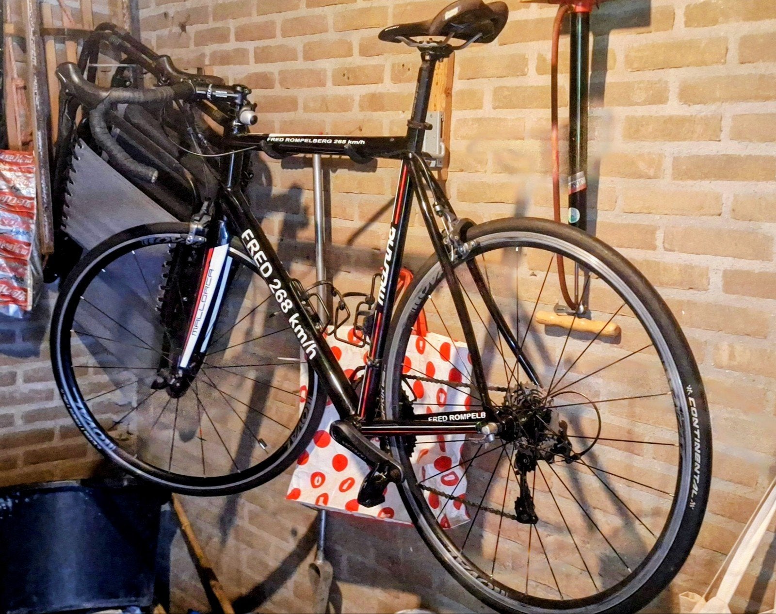 Mooie racefiets Fred Rompelberg 288 km/h, Overige merken, 28 inch, Gebruikt, Velgrem