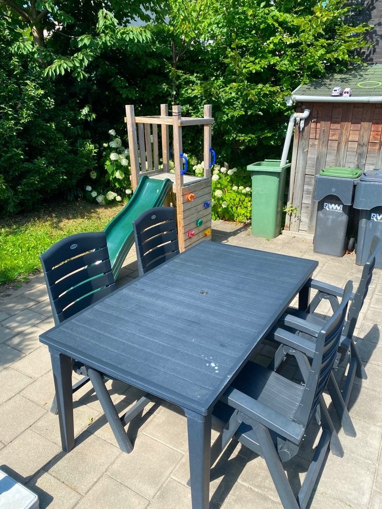 Tuinset Hartman, Ophalen, 4 zitplaatsen, Kunststof, Gebruikt