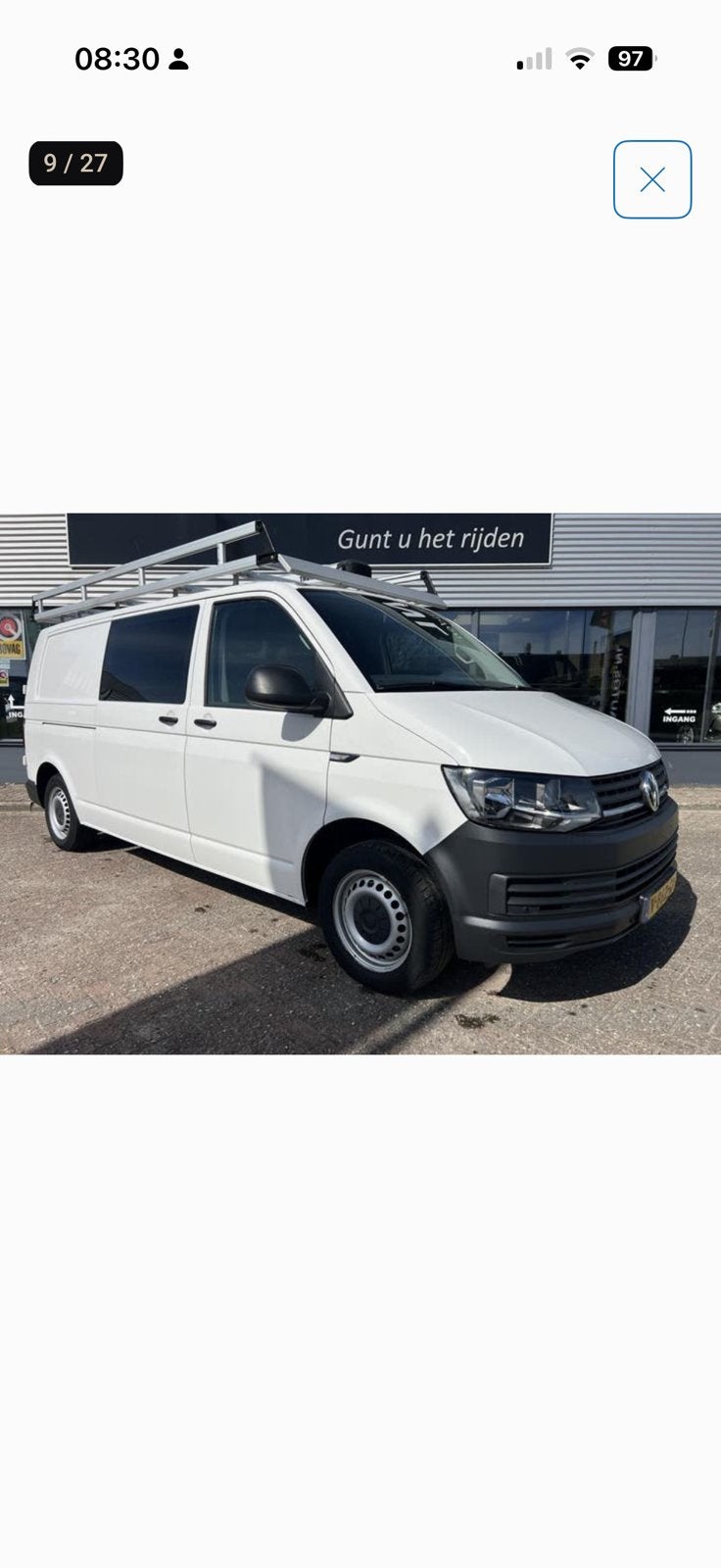 Imperiaal aluminium Volkswagen transporter, Ophalen, Zo goed als nieuw