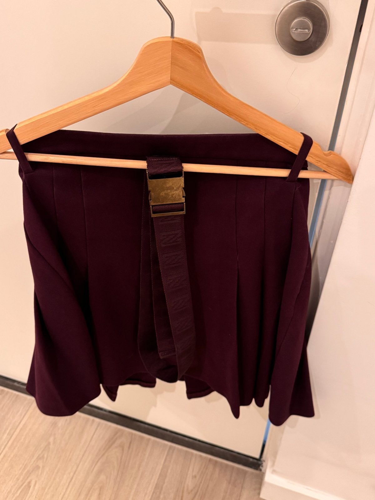 Nikkie geplooide rok maat 38, Kleding | Dames, Maat 38/40 (M), Paars, Ophalen of Verzenden, Zo goed als nieuw