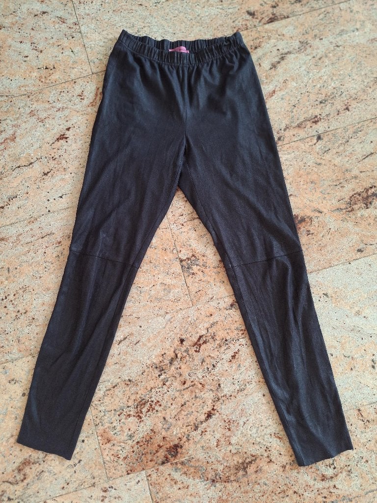 Studio Anneloes leer look broek legging S 36, Studio Anneloes, Verzenden, Zwart, Maat 46/48 (XL) of groter