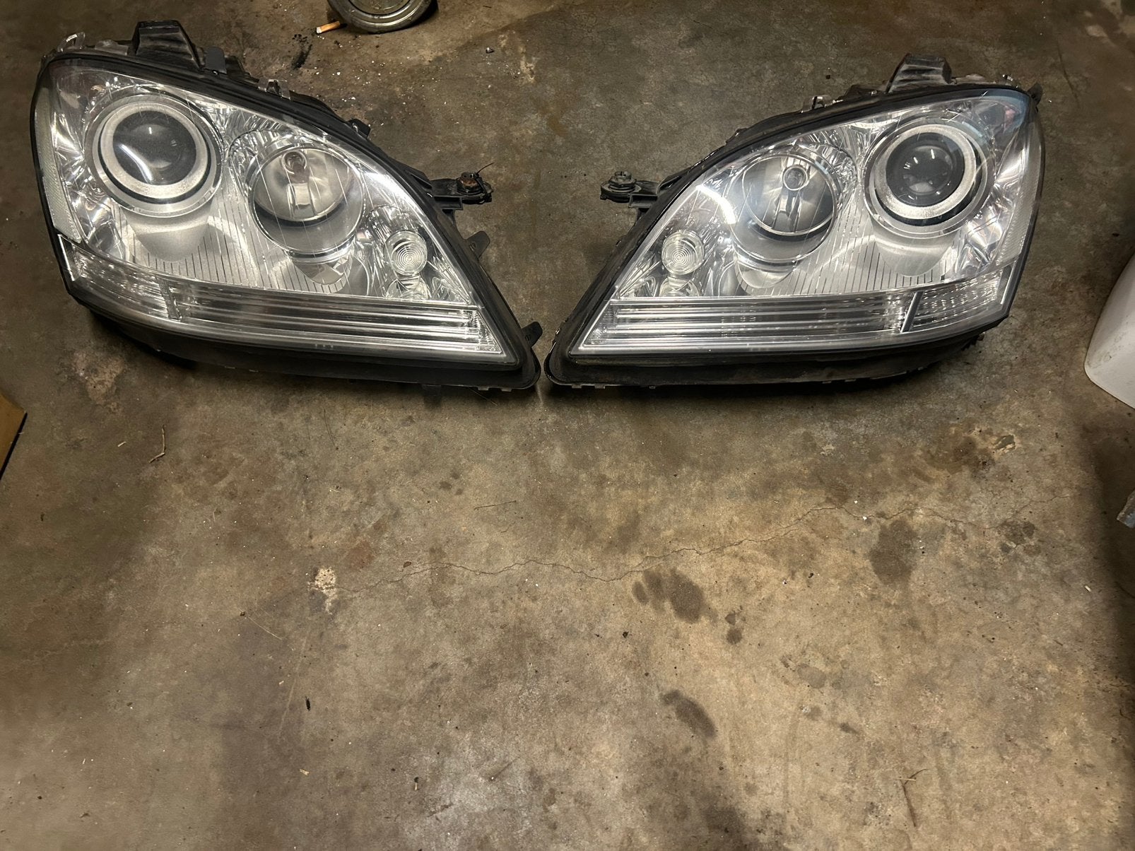Mercedes ml koplampen, Ophalen of Verzenden, Mercedes-Benz