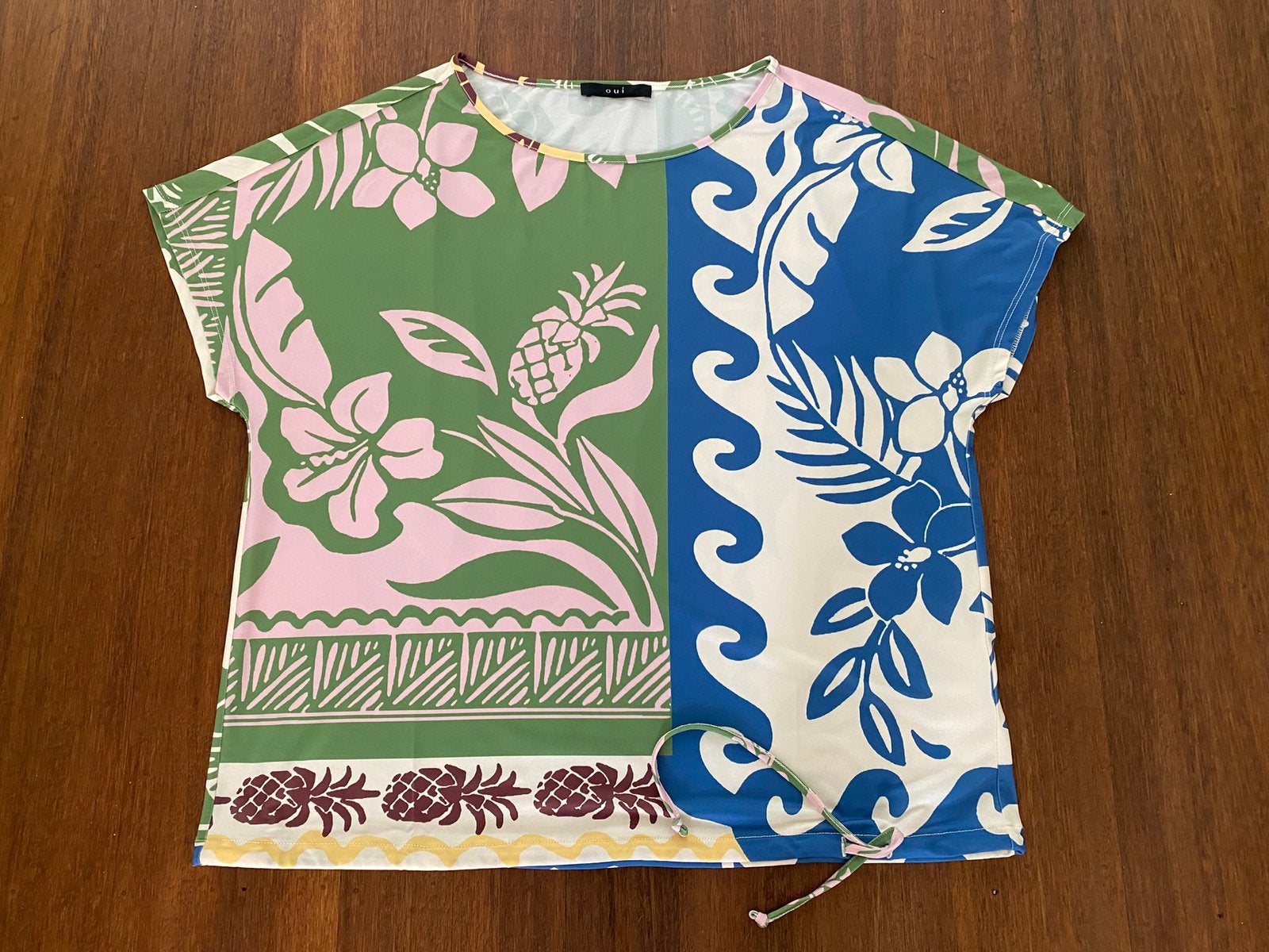 Luchtige zomerse top van Oui maat S, Overige kleuren, Nieuw, Ophalen of Verzenden, Korte mouw