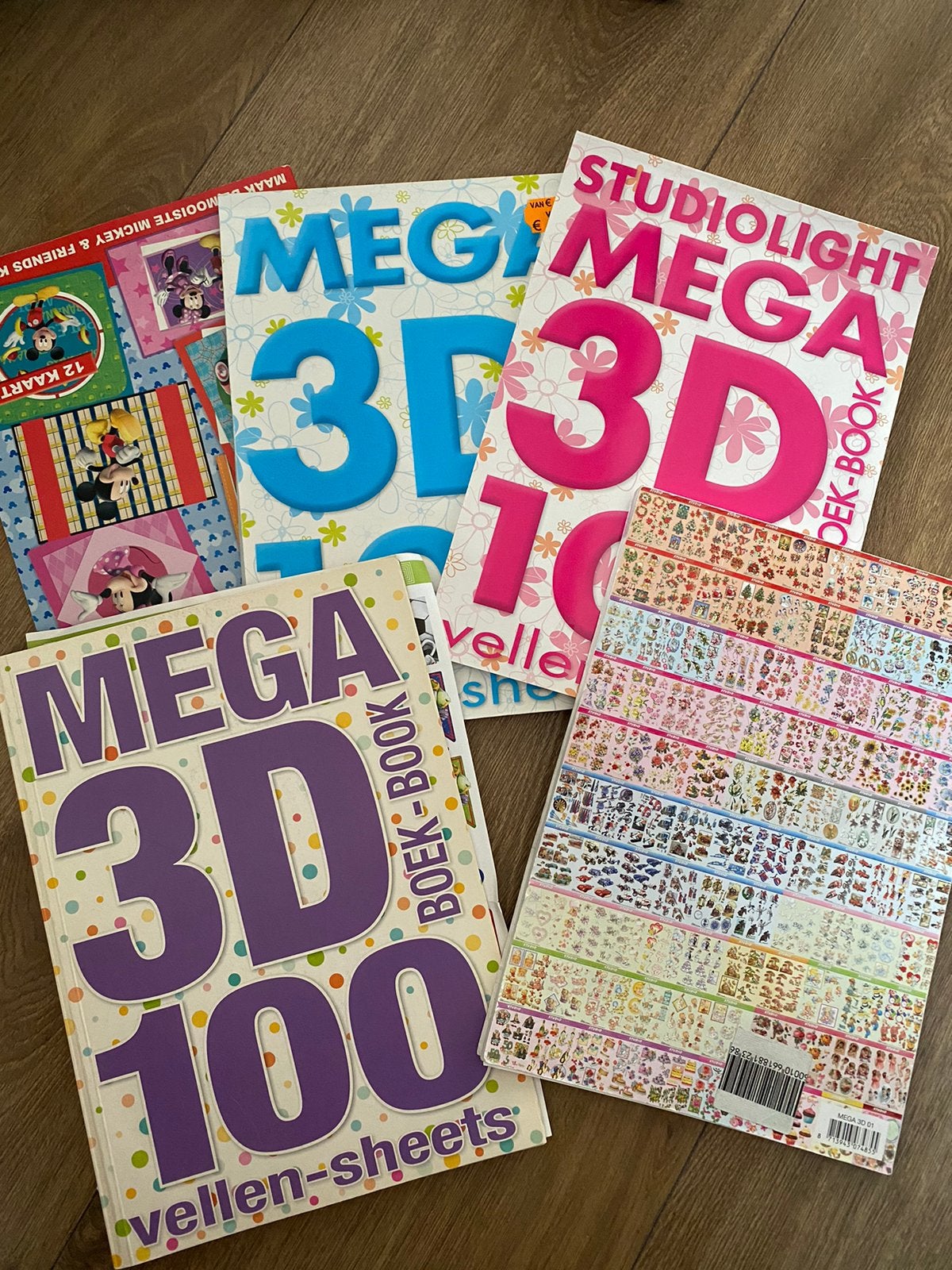 3D boeken (niet volledig) en 3D plaatjes Gratis, Ophalen, Overige thema's