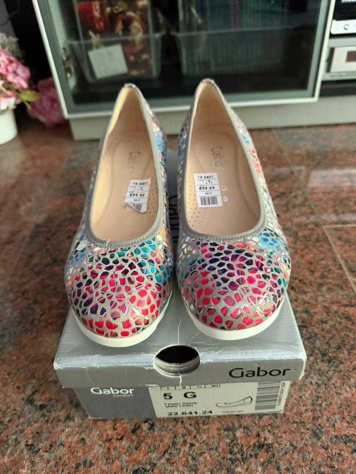 Nieuwe Gabor Comfort Schoenen mt 38 (5), Overige kleuren, Instappers, Nieuw, Ophalen of Verzenden