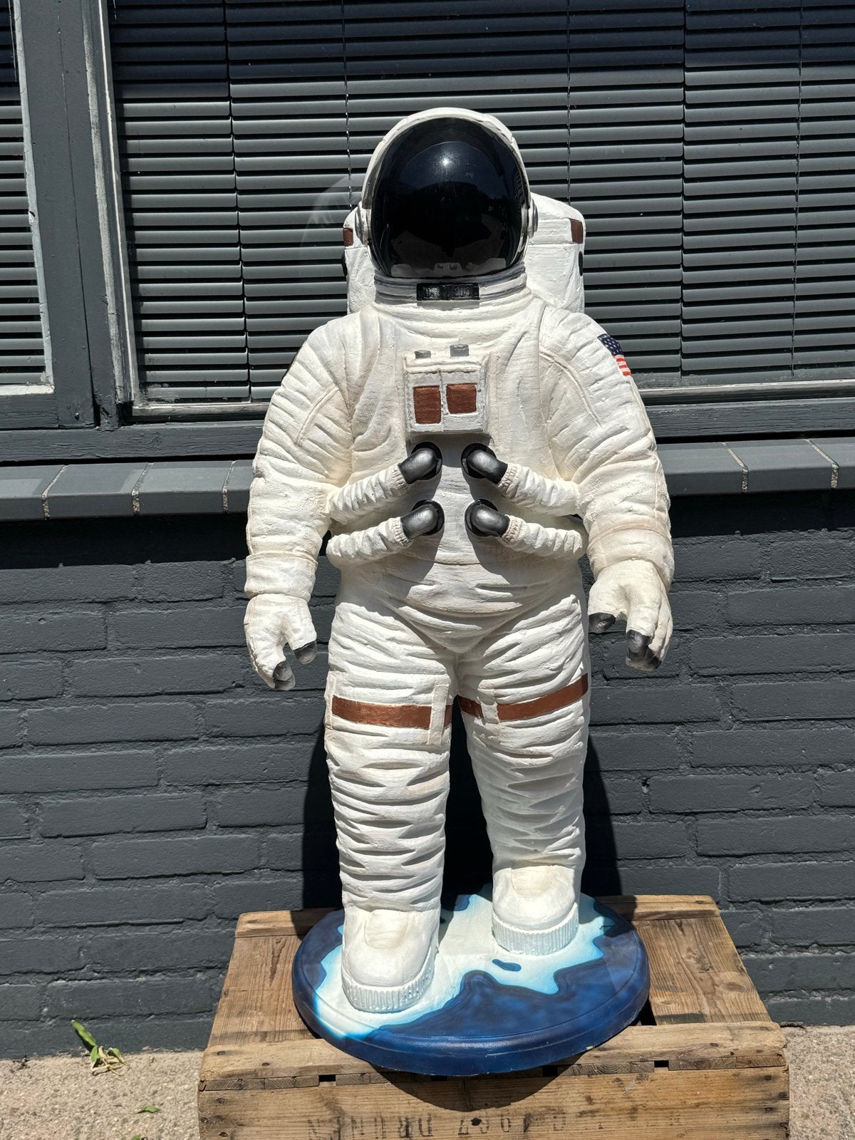 Grote Astronaut Beeld - Ruimtevaarder Decoratie, Ophalen, Zo goed als nieuw, Mens