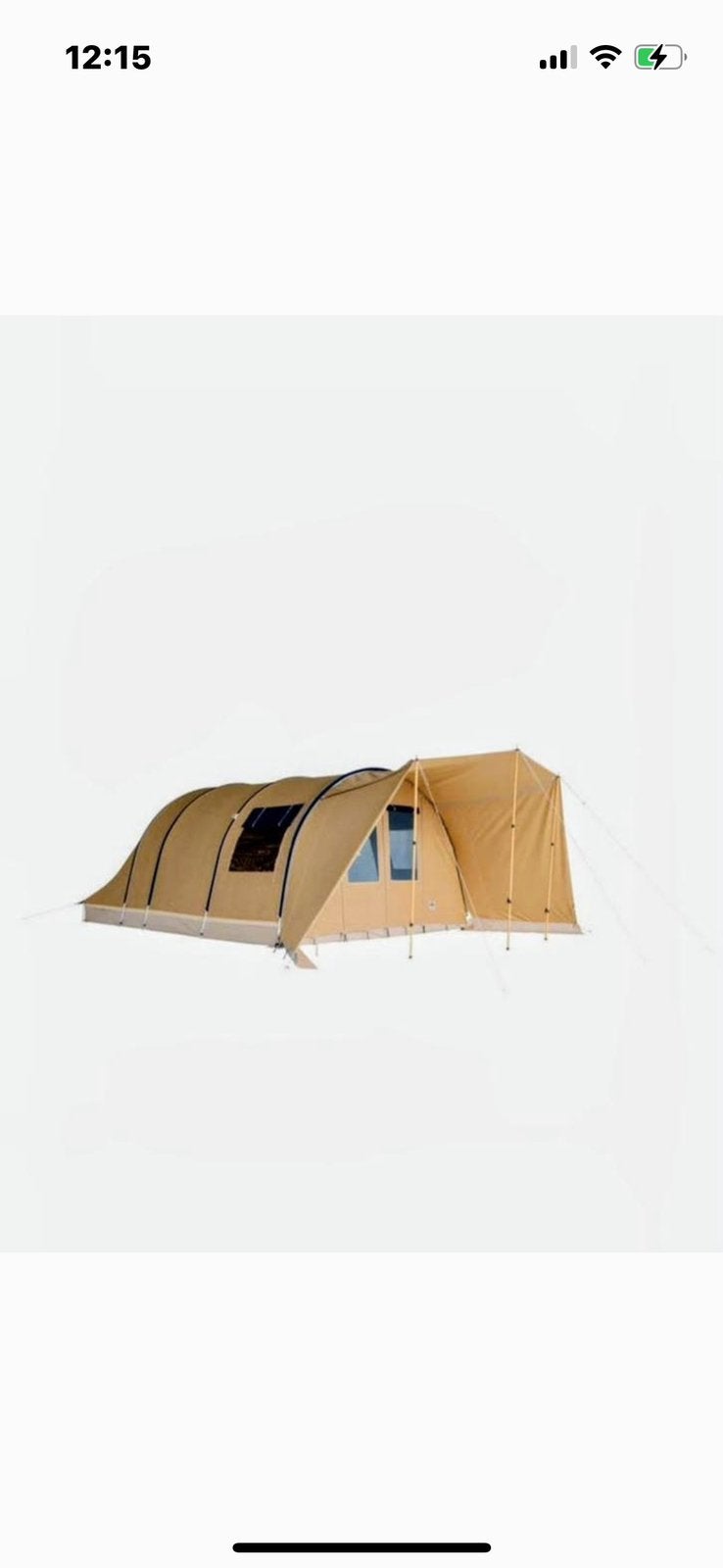 Karsten tent 3600, Caravans en Kamperen, Tenten, Ophalen, Zo goed als nieuw, Tot en met 4