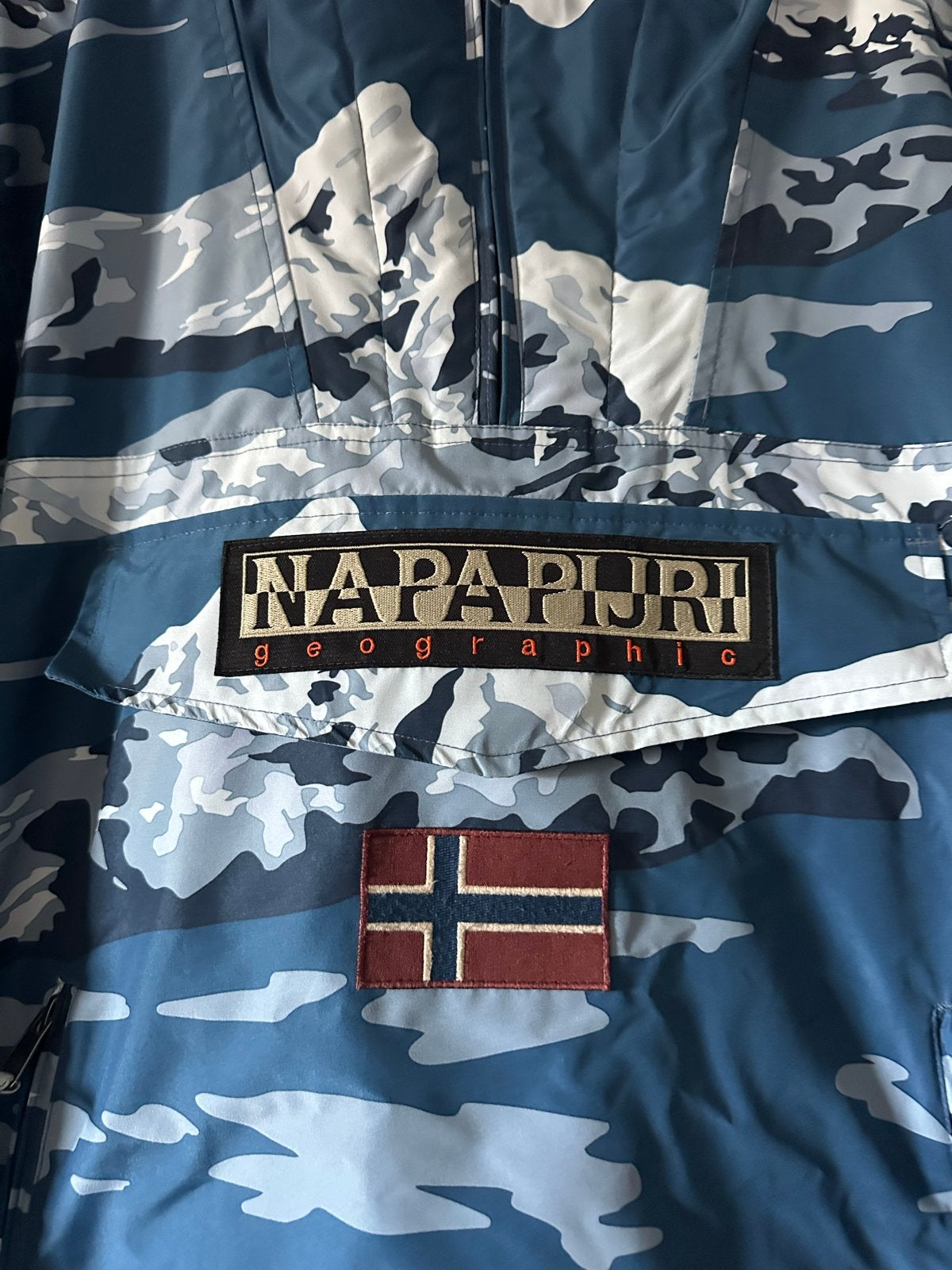 Napapijri Skijas Maat XL - Slechts 3 Weken Gedragen, Kleding | Heren, Wintersportkleding, Verzenden, Zo goed als nieuw, Maat 56/58 (XL)