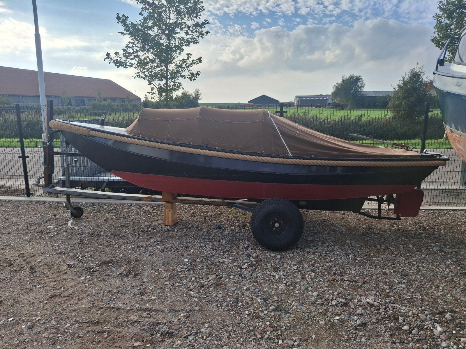 Tekoop mooie vlet, Ophalen, Staal, Binnenboordmotor, Diesel