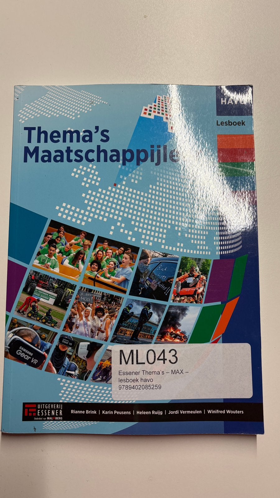 Thema’s maatschappelijleer Havo Lesboek, Boeken, Ophalen of Verzenden, Zo goed als nieuw, HAVO, Maatschappijleer