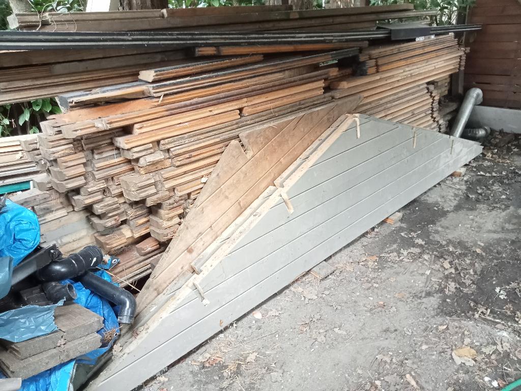 IGS 3 X NOK VOOR TUINHUIS BLOKHUT SCHUURDAK, Ophalen, Gebruikt, 250 tot 500 cm, Overige typen