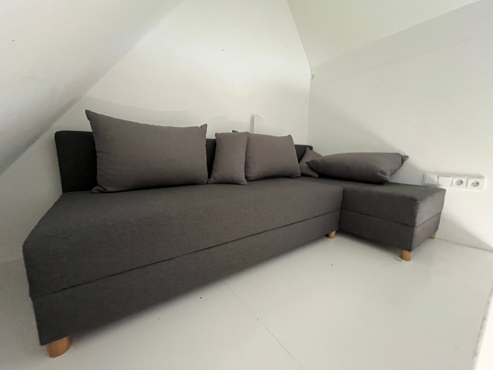 Slaapbank, Huis en Inrichting, Ophalen, Zo goed als nieuw, Tweepersoons, 140 cm