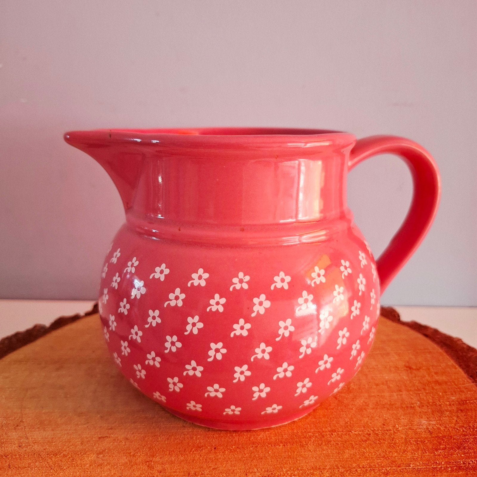 Södahl 'Rosa Forglemmigej', keramische kan - 11 cm, Ophalen of Verzenden
