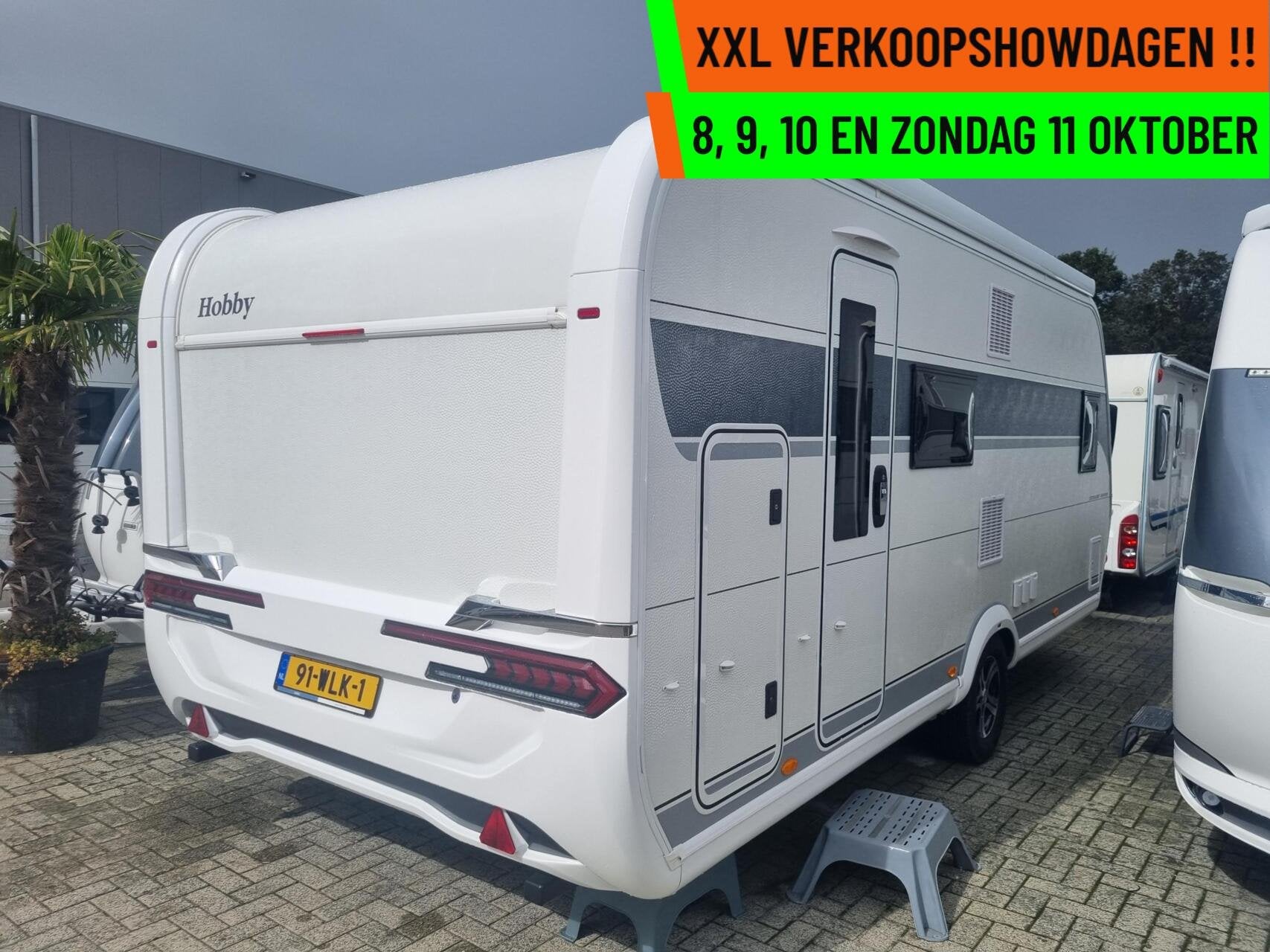 Hobby 560 - XXL VERKOOPSHOW 8,9,10 & 11 OKT. 10-17 UUR, Hobby, 7 tot 8 meter, Bedrijf, Serviceluik