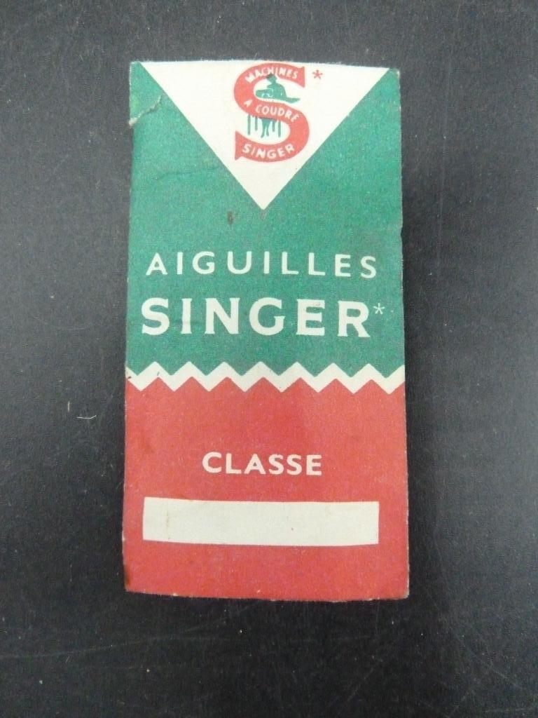 Oud mapje Singer naalden, Ophalen of Verzenden