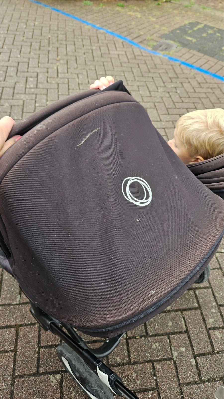 Bugaboo Donkey Duowagen met 2 reiswiegen en voetenzak, Ophalen, Gebruikt, Bugaboo, Duowagen