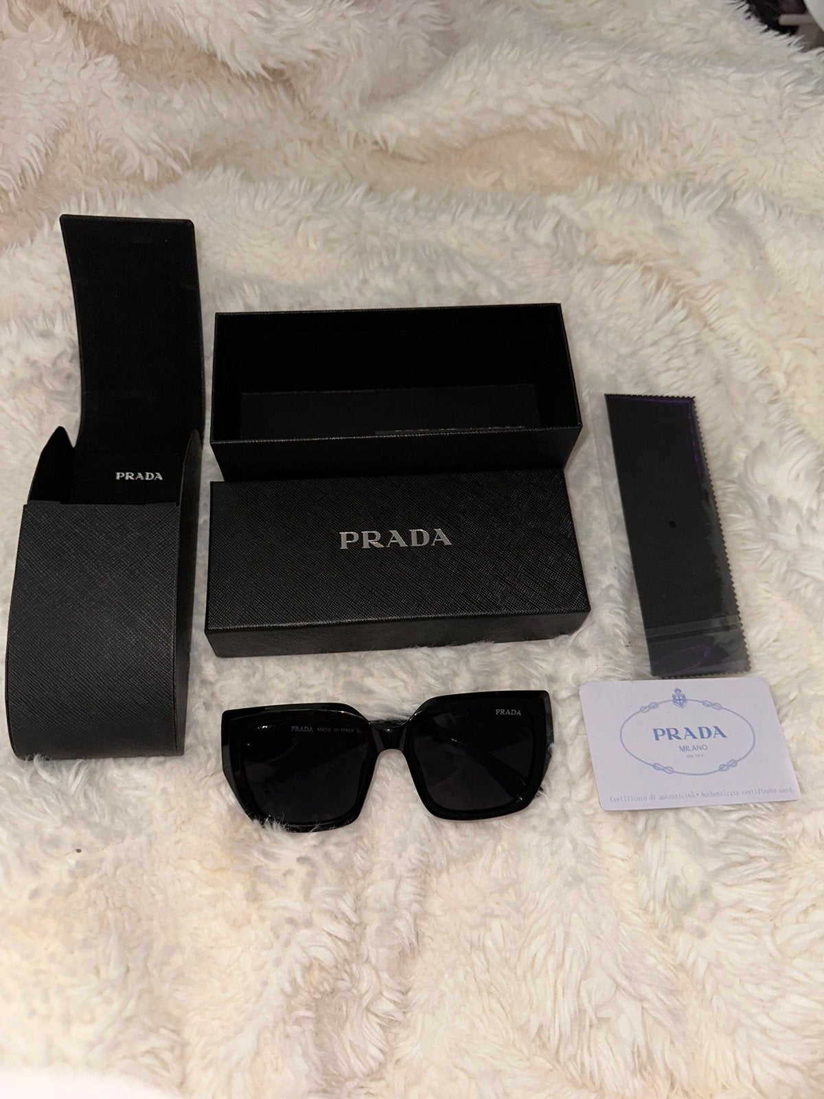 Prada zonnebril, Zonnebril, Prada, Zwart, Ophalen of Verzenden