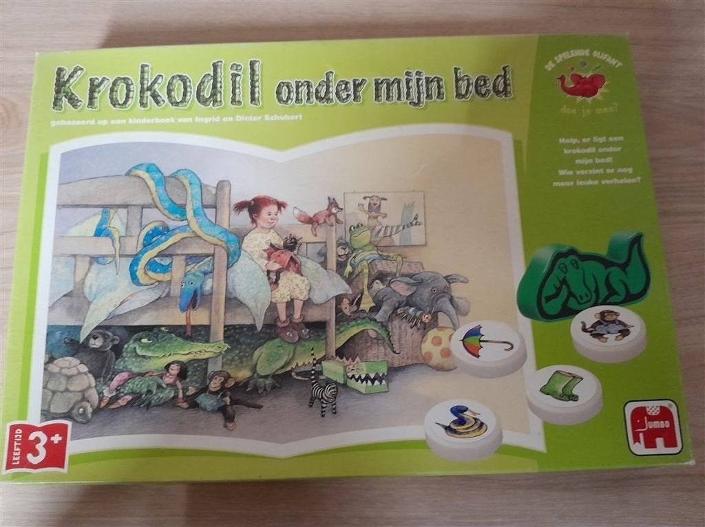 krokodil onder mijn bed jumbo [s1272], Verzenden, Zo goed als nieuw