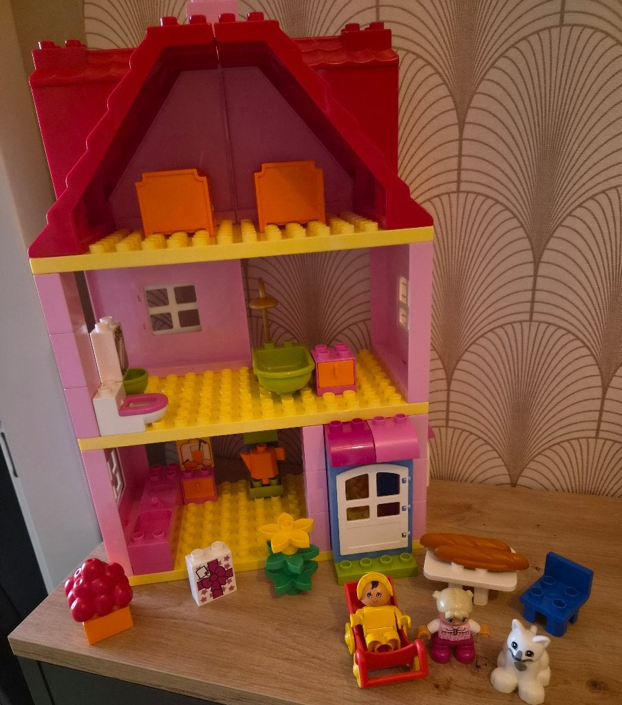 Duplo speelhuis, Kinderen en Baby's, Ophalen, Zo goed als nieuw, Duplo