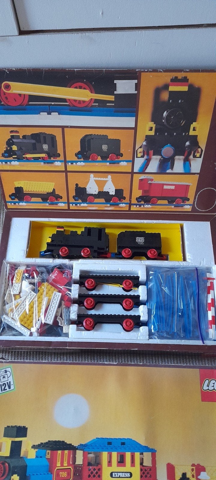 Lego 12 volt trein jaren 60 70 80, Ophalen of Verzenden