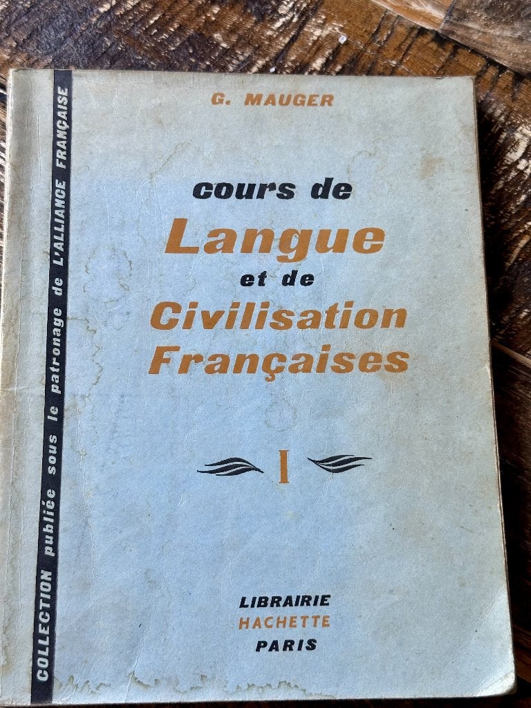 Klassiek Frans Leerboek G. Mauger - Hachette 1961, Ophalen of Verzenden, Diverse auteurs