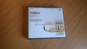 2 CD-set Torelli - Trumpet Concertos complete, Cd's en Dvd's, Cd's | Klassiek, Zo goed als nieuw, Orkest of Ballet, Barok, Ophalen of Verzenden