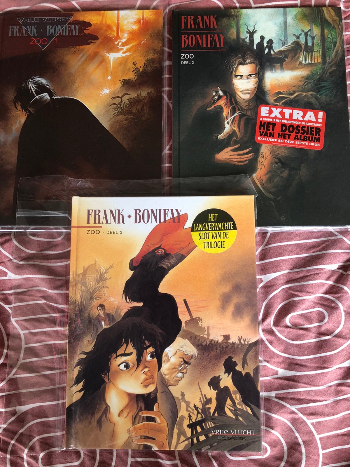 Frank Pe / Bonifay - Zoo 1 T/M 3 Compleet HC, Complete serie of reeks, Ophalen of Verzenden, Zo goed als nieuw