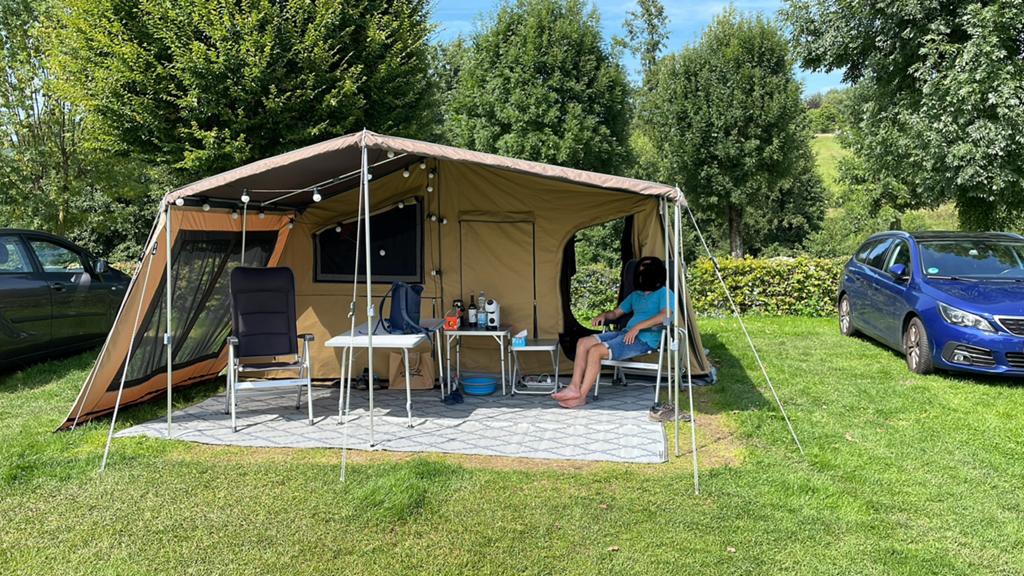 2-4 persoons tenttrailer / vouwwagen buitelewe uit 2021, Ophalen of Verzenden, Tot en met 4