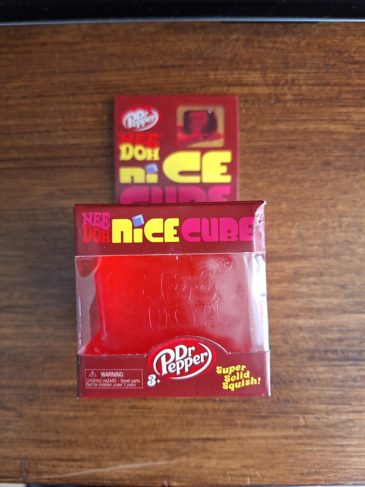 NeeDoh Dr Pepper Nice Cube stressbal, Ophalen of Verzenden, Nieuw, Jongen of Meisje