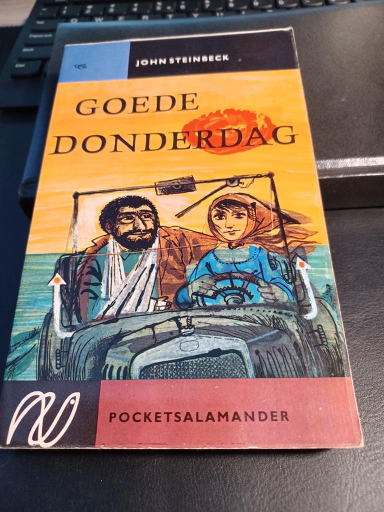 Goede Donderdag - John Steinbeck (Pocketsalamander), Ophalen of Verzenden, Gelezen, John Steinbeck, Europa overig