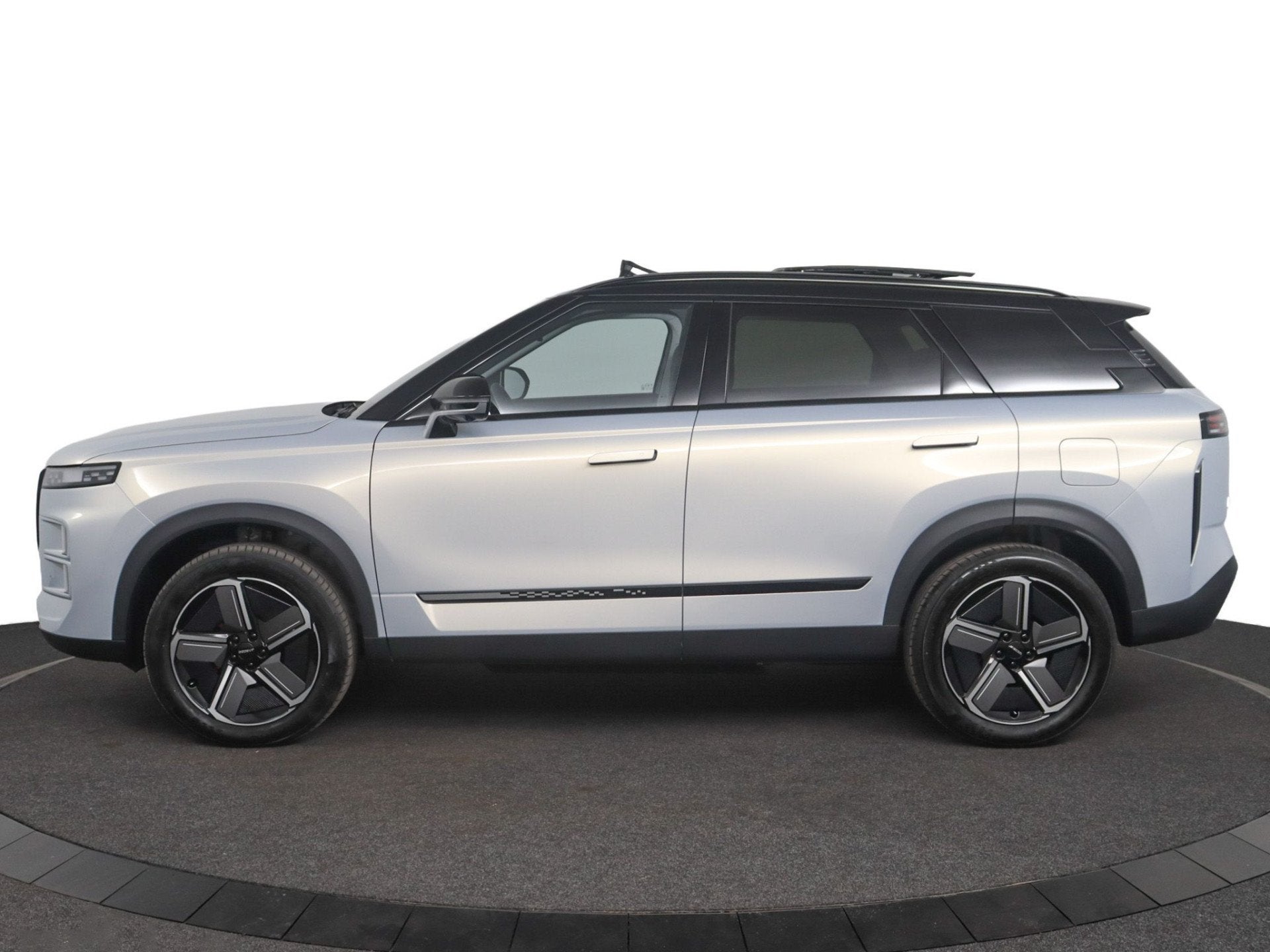 Jaecoo 7 1.5 GDI PHEV Exclusive - Summer Deal €4000 extra, Zwart, Nieuw, Hybride Elektrisch/Benzine, SUV of Terreinwagen