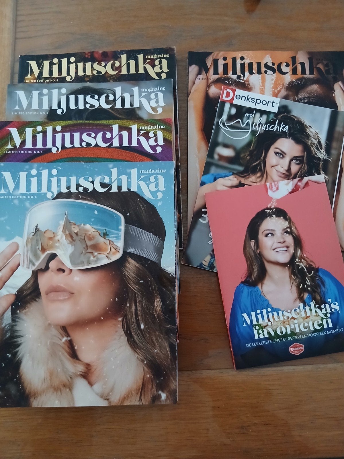 Miljuschka Magazine & Kookboek Collectie - Limited Editions, Ophalen of Verzenden, Zo goed als nieuw, Glossy