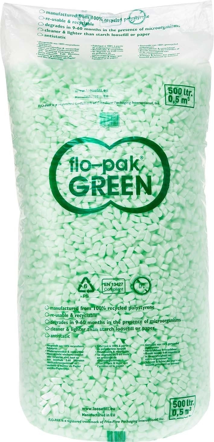 Zak Opvulchips - Flo Pak Green 500L, Ophalen