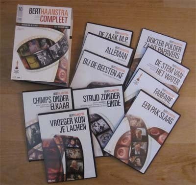 Bert Haanstra Compleet [10 dvd], Alle leeftijden, Ophalen of Verzenden, Zo goed als nieuw, Komedie