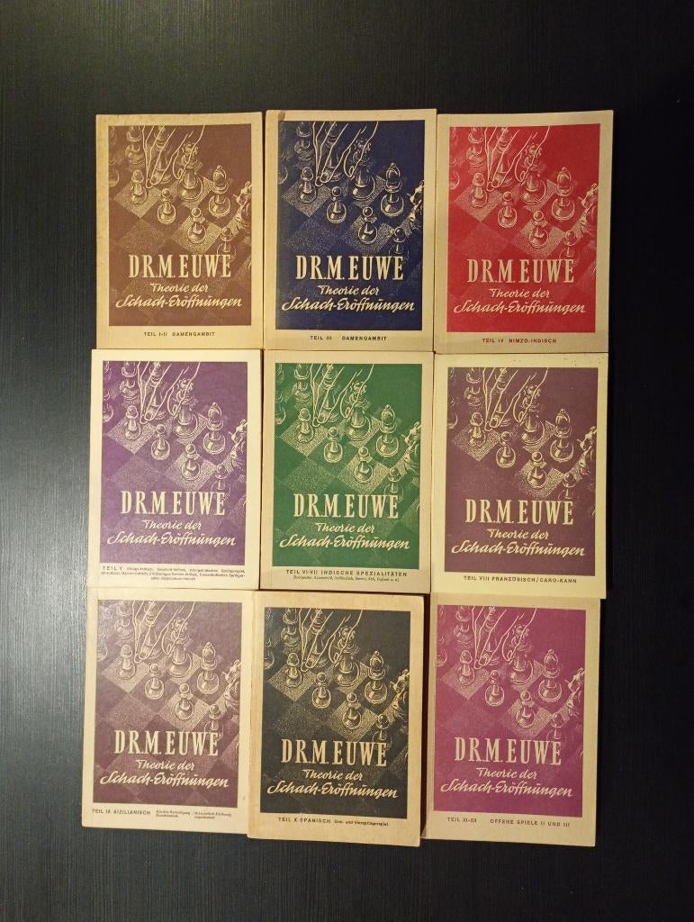 schaken Euwe Eröffnungen, Ophalen of Verzenden, Minder dan 500 stukjes, Zo goed als nieuw, Schaken