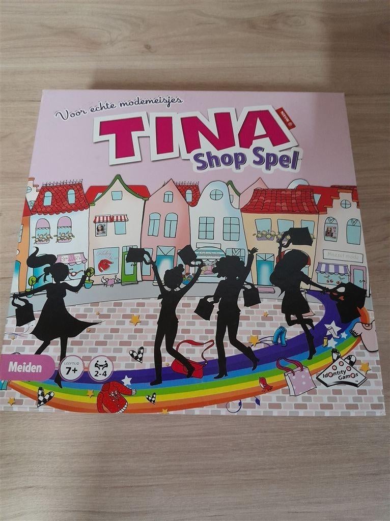 Tina shop spel - s1849, Hobby en Vrije tijd, Gezelschapsspellen | Bordspellen, Verzenden, Zo goed als nieuw