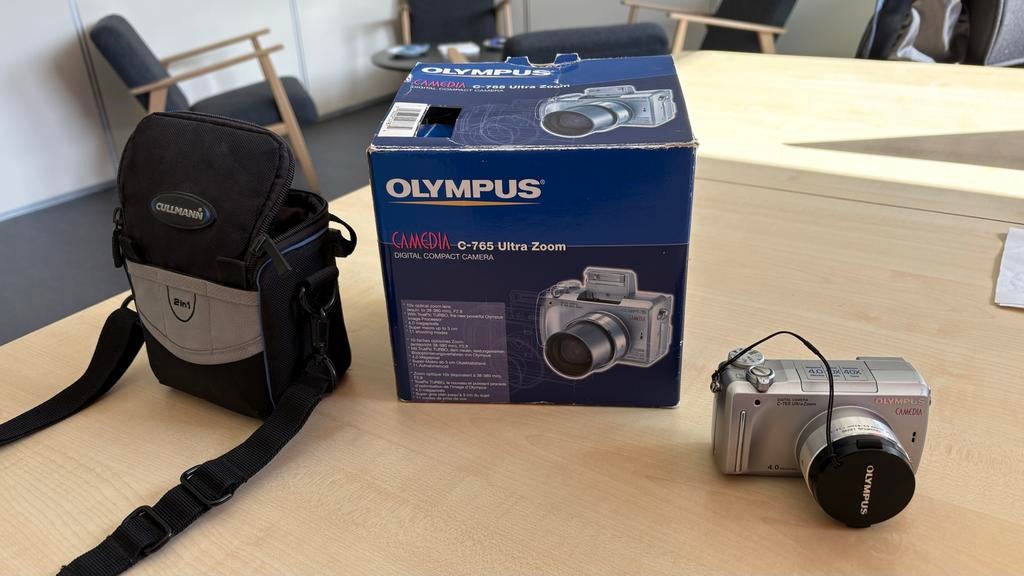 Olympus Camedia C-765 Ultra Zoom Digitale Camera, Gebruikt, Compact, Ophalen of Verzenden, Olympus